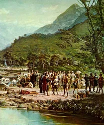 Martim Afonso au port de Piacaguera (détail)